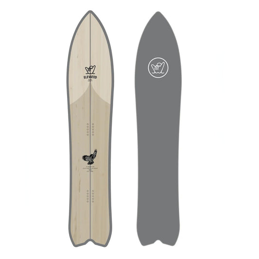 Tabla Snow Elevated Surfcraft Whiskey Jack 158 (5.2")