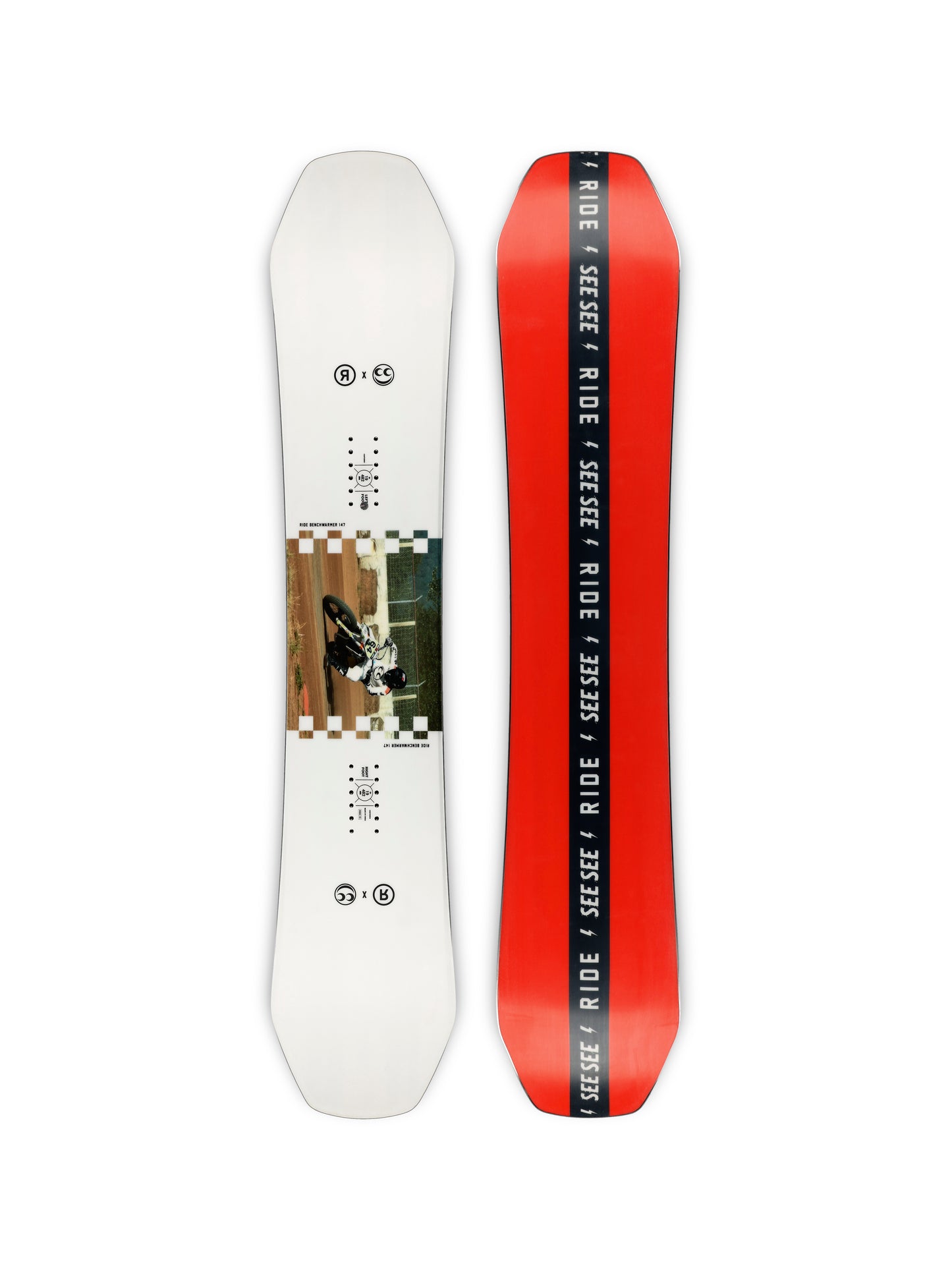 Tabla Snowboard Ride BENCHWARMER 157W