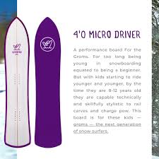 Tabla Snow Elevated Surfcraft Micro driver 125 ("4.0")