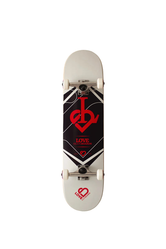 Skate Completo LOVE LOGO 4 LIFE WHITE 8.0